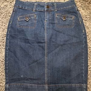 Jean skirt